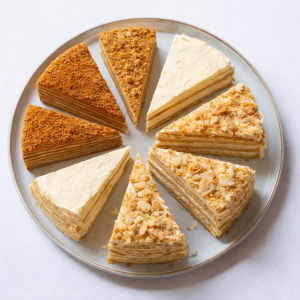 Торт  Медовый/Бисквит/Наполеон 1кг